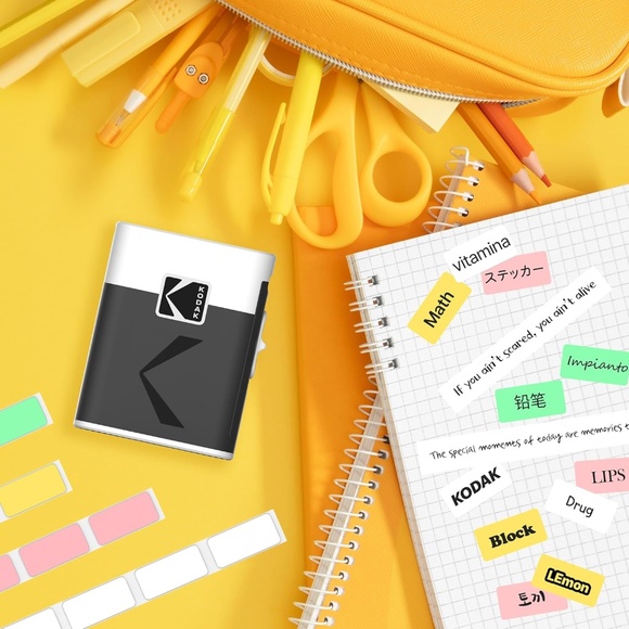 KODAK Label ERA M50 Bundle (13 roll pack, White & Color) Thermal, Inkless / NIB - Picture 6 of 8